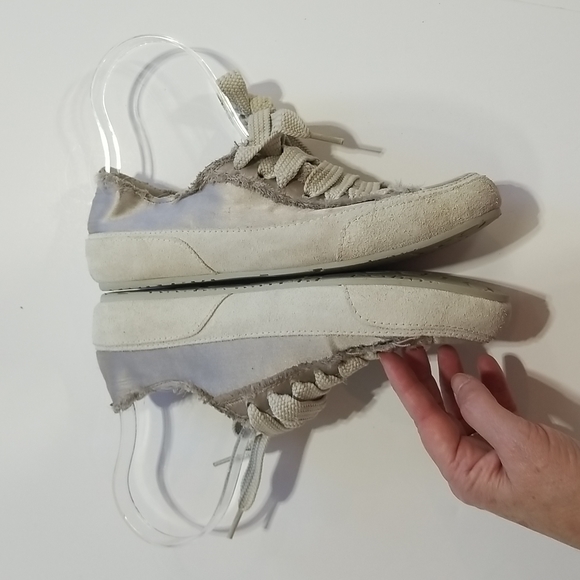 PEDRO GARCIA Champagne Parson Satin Sneaker -made in Spain - Picture 3 of 14